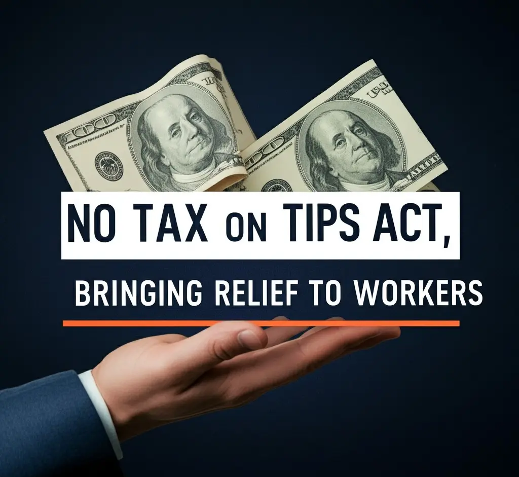 Senate Unanimously Passes No Tax on Tips Act, Bringing Relief to Workers